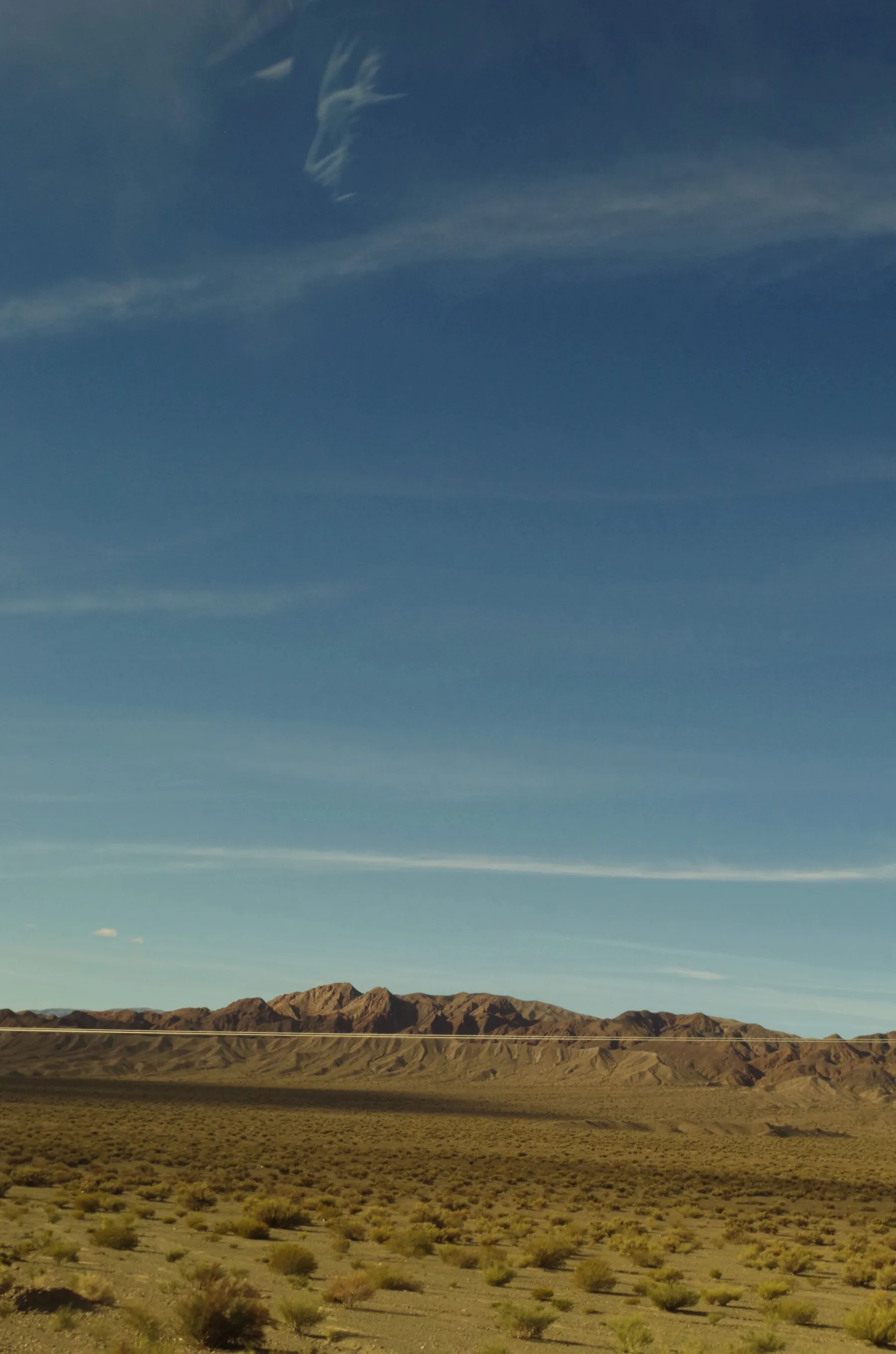Open country and the Andes in San Juan Province
